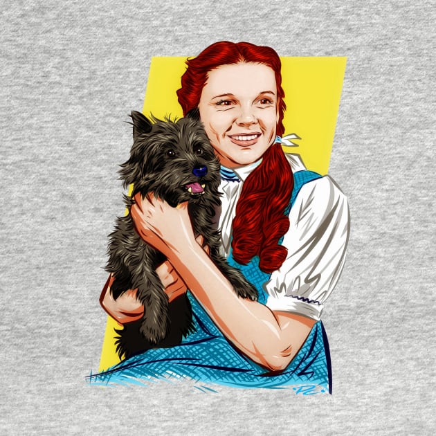 Judy Garland - An illustration by Paul Cemmick by PLAYDIGITAL2020